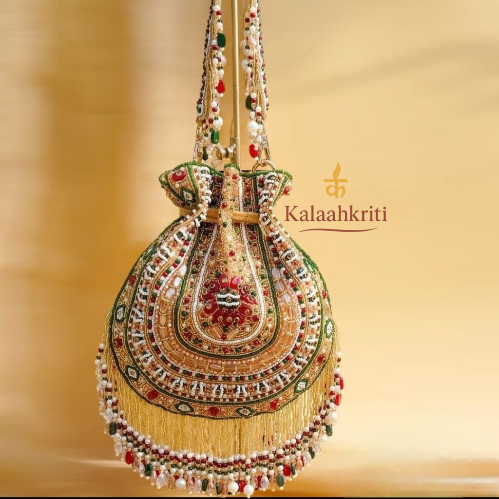 Ladies Traditional Pouch Supplier from India